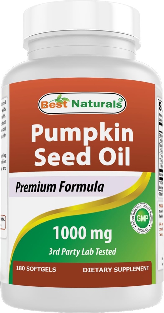 Kontrol Bumpkin Seed Oil Terbaik 1000 mg 180 Softgels