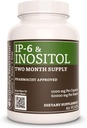 Remedy gizi IP6 (hexapfosfat) dengan Inositol, Kalsium & Magnesium 124; 1.000 mg Dietary Supplemen Dua Bulan