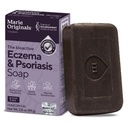 Marie Originals Eczema Face Soap Body Wash Bar - All Natural Psoriasis, Dermatitis Treatment for Dry Itchy Flaky Flaky Relief - Gentle Detoxicaying, Healing, Anti- Itch, Cleansing Skincare (Kembang Kulit 1)