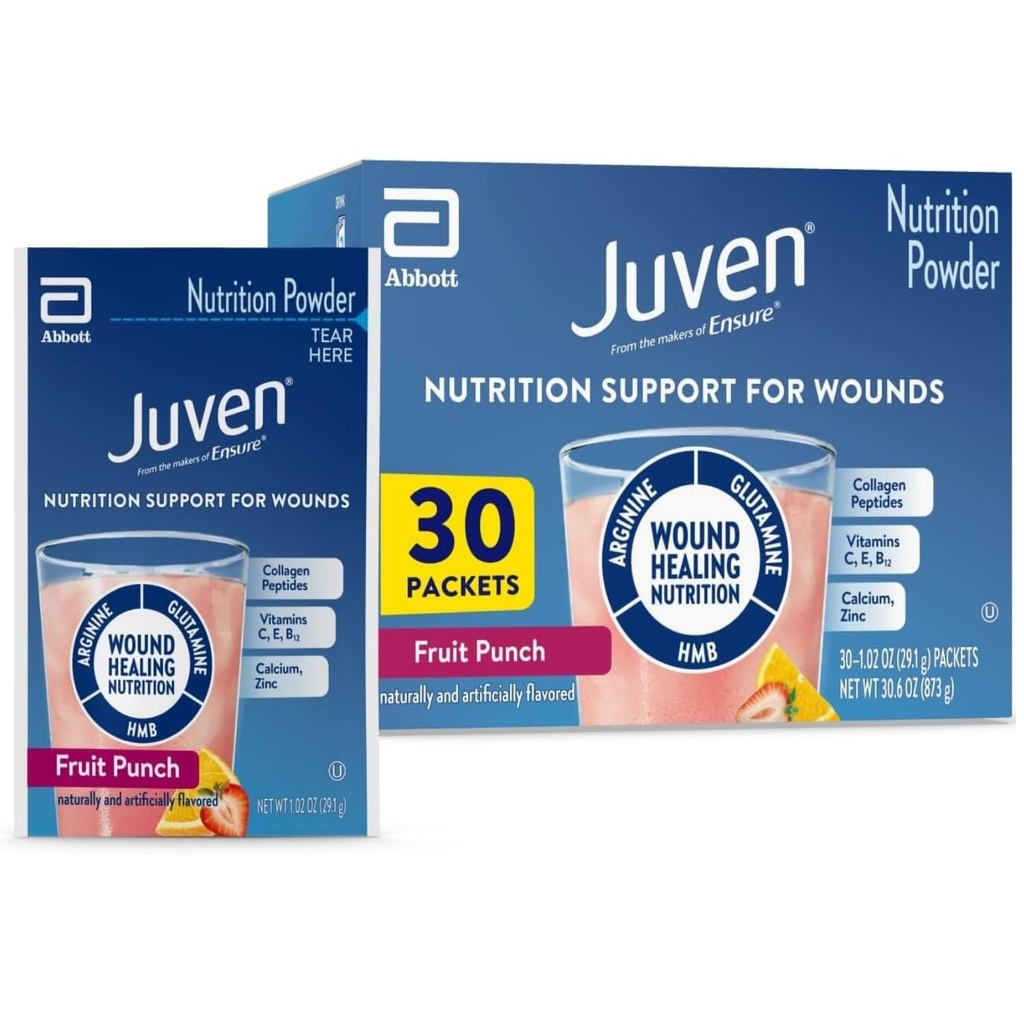 Medline Juven Powder Nutronation Suplemen (Fruit, Packaging: 30EachCarton)