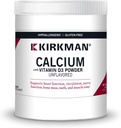 Kirkman - Calcium dengan Vitamin D3 Powder - 8 oz - Escalypse - Membantu mempertahankan Bones Kuat - Unflamited