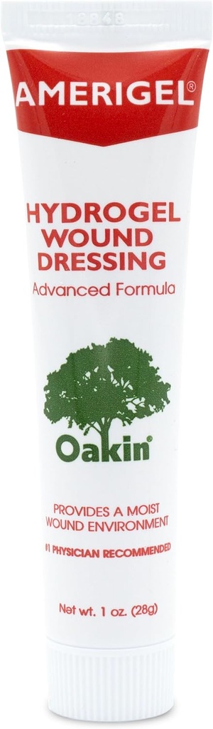AMERIGEL Hydrogel Dressing (1 oz.) - Menyediakan Moisture- Lingkungan Kesehatan Kaya untuk Dry Wounds
