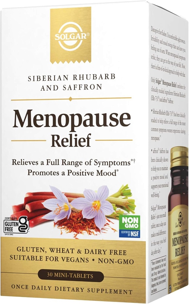 Bantuan Menopause Solgar - 30 Tablet