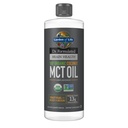 Garden of Life Dr. Formulated Brain Health 100% Organic Coconut MCT Oil 32 quid oz Unfeatured, 13g MCts, Body & Brain Fuel, Sertifikasi Non-GMO Vegan & Gluten Bebas, Hexane- Free
