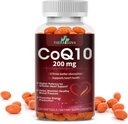 Penyerapan Tinggi CoQ10 200 mg - Gluten- Free Softgels untuk Heart, Stamina & Brain Dukungan - 60- Day Suply, 120 Count