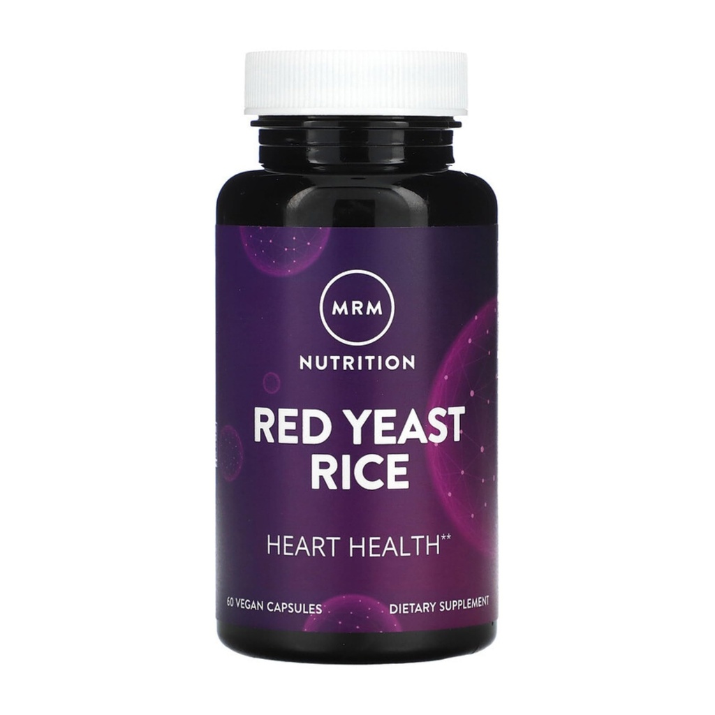 Musi Yast Rice Merah MRM 124; Monokolin K + Citrinin Gratis 124; Gluten Bebas + Vegan 124; 30 Hamba