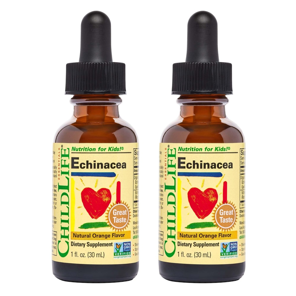 Anak-anak Echinacea Drops, Liquid Free Suplement for Baby, Toddlers, Children.