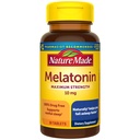 Nature Made Melonatoin 10mg Extra Strength Tablet, Dietary Suplement for Restful Sleep, 30 Count, 30 Day Supply