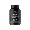Nutres kuno Probiotic SBO Probiotic Trinity Daily Care, Probilefor Digetical Health, 40 Milyar Blend of Pregories, Provinsi, Postabotics Reduces Occational Bloating, 60 Count