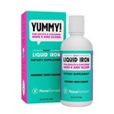 NovaFerrum Yummy 16 Fl Oz 124; Liquid Iron Sugar- Free 124; Raspberry Grape