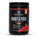 Wilderness Athlete - Energy & Focus 124; Energy Pre Workout for Women & Men - Energy Powder Drink with Natural Caffeine - Lower, Zero Sugar, No Crash Workout Powder - 30 Serving Tub (Orange)