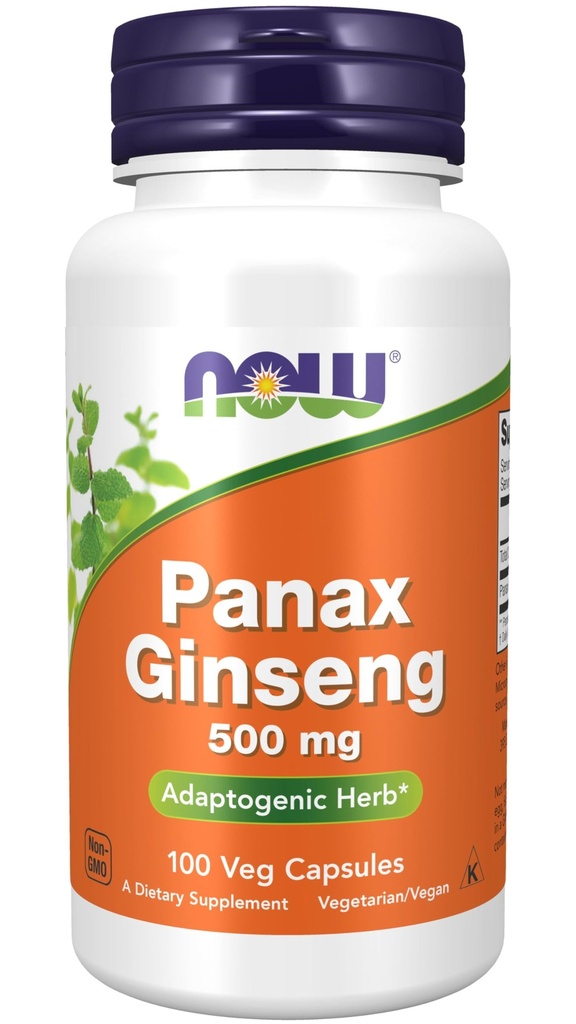 Sekarang makanan: Panax Ginseng, 100 caps