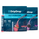 DripDrop Hidration - Electrolite Powder Packet - Watermelon & Berry - 64 Count