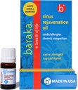 Baraka Sinus Reperemenation Oil - Campuran 6 Oil Organik untuk Clear Nasal Breathing, Eases Sinus Tekanan, & Offers Relaxing Nasal Health Support Gib124; Ideal for Daily Use - 4ml (1-Pack)