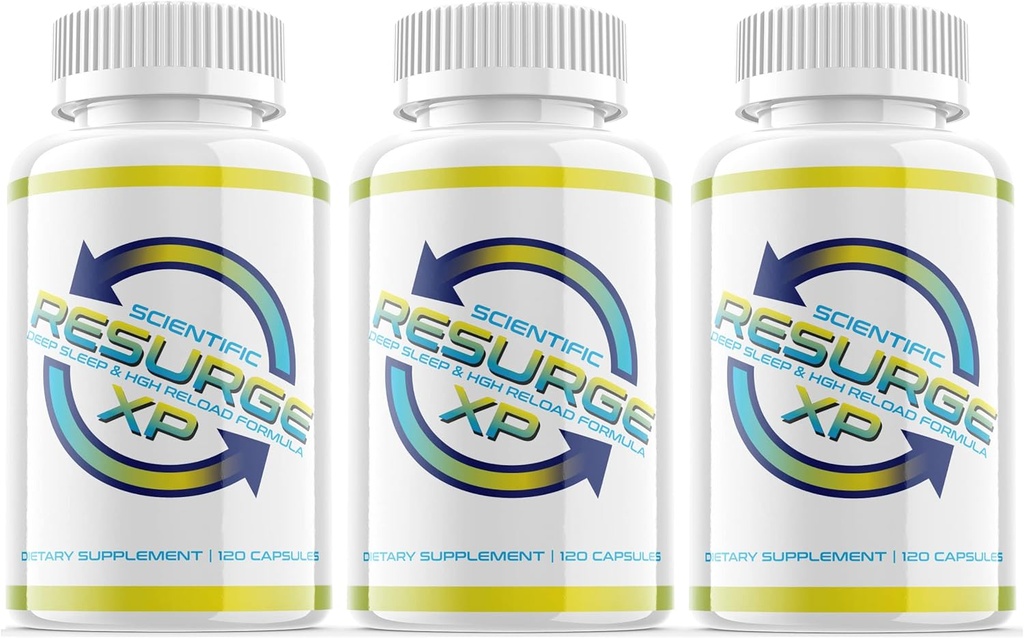 Ilmiah Membangkitkan XP Deep Sleep Dukung Formula 120 Capsules (3 Paket) Melonain Tidur