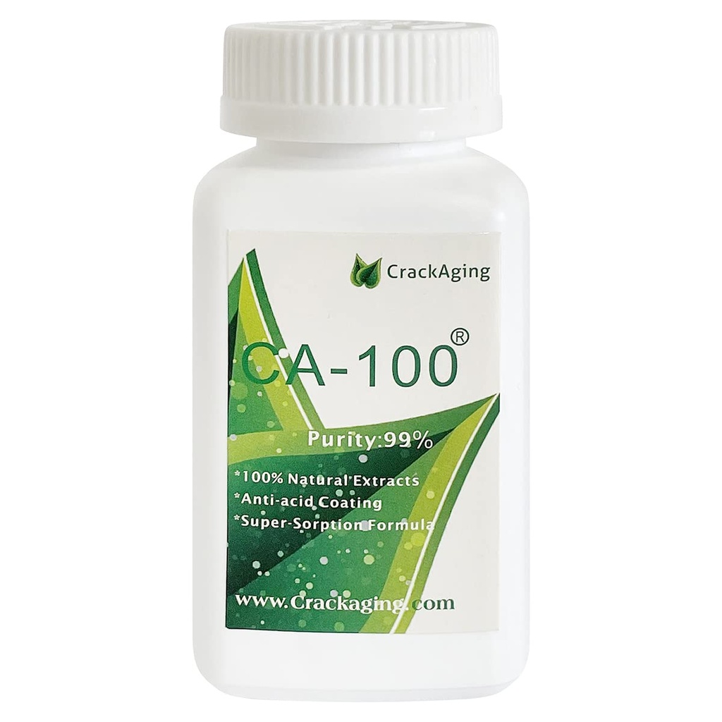 Crackgaging 100% Natural SuperfullCrease Cycloustragenol CA-100 25mg / Cap 15caps 2.4; Anti Aging mengaktifkan kembali Talomerase Faksi Kekuatan Youthfully Longevity Classic Suplemen