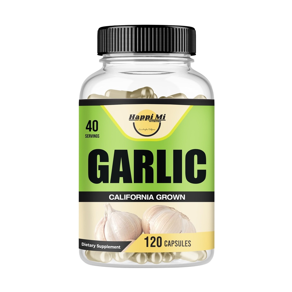 Katup Bawang putih 2400mg - Dibuat dengan Bub Bawang Bawang Putih Organik, Kalifornia US Grown - Suplemen Kebal Alam 40 Hari