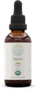 HerbEra Neem B60 Alcohol- Free Herbal Extract Tincture, konsentrasi Liquid Drops Natural USDA Organik (Azadirachta Indica) Dry Leaf (2 flf oz)