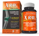 X Ray Dol Triple Action Completion Suppplement with Glucosamin 1500mg, Chondroitin 800mg, MSM 750mg dan 5X Vitamin D for Heally Joints, Bones & Cartilage - 60 Count per Botol - 1 Pack