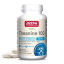 Jarrow Formulas Ekstra Kekuatan Theanine 200mg & Reguler Kekuatan Theanine 100mg Relaxation Dukungan Capsules Bundle, 120 Veggie Capsules