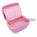 CASEMATIX Kasus Perjalanan Pink Compatible dengan Asma Inhaler, Masks, Spacer