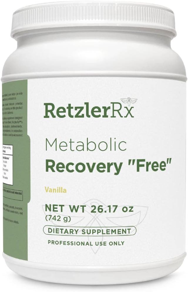 HormoneSynergy Metabolic Recovery Formula - Optimal Gastrointestinal, Hepatic dan Instinal GHI Dukungan - Gula dan Stepia Free Vanilla
