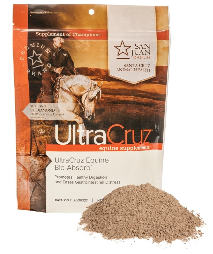 UltraCruz Equine Bio- Absorb Suplemen untuk Kuda, 1 lb, Powder (4 Hari Supply)