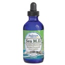 Anderson Sea M.D. Terkonsentrasi Trace Mineral Drops, Ionic Electrolite Magnesium Suplemen, Liquid Magnesium, Mudah diambil, 4 fl oz, 60 pelayan di Glass Bottle