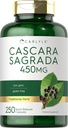 Carlyle Cascara Sagrada Capsules 124; 450 mg 124; 250 Count 2.124; Herbal Suplemen 12.4; Non- GMO, Gluten Free