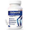 OsteoVit 5-in- 1 Kalsium 120 tab Multivitamin: Kalsium, Magnesium, Phosfor, Vitamin D3 & A - Bone Strength & Fleksibility *, Non- GMO Gluten Free 124; Calcium Suplemen Perempuan & Men with Vitamin D