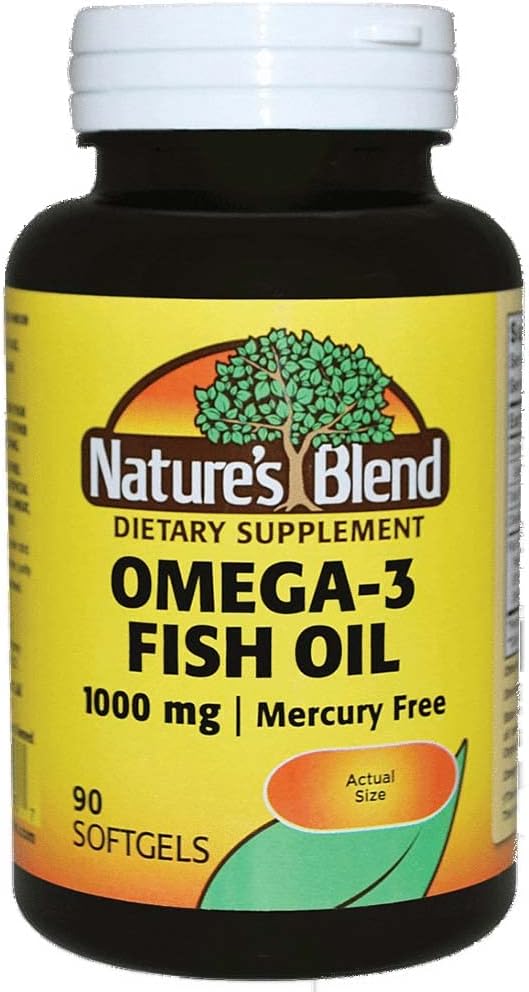 Nature 's Blend Omega- 3 10000mg - 90 Softgels, Paket 2