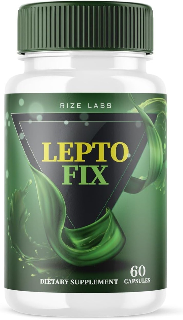 LeptoFix - LeptoFix Wlifes Pills, LeptoFix Natural Suplement for Noticable Results, LeptoFix Formula Blend to Dukung Heally and Active Lifestyle, Lepto Fix Review (60 Capsules)