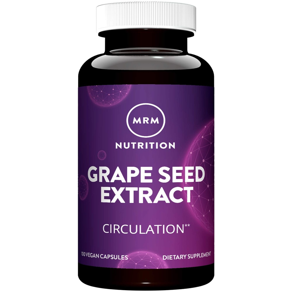 Grape Extract 124; Sirkulasi 124; Antioksidants 124; Antiagning 124; Gluten Free + Vegan 124; 100 Hamba