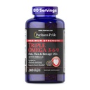 Puritan 's Pride Premium Maksimal Kekuatan Triple Active Omega 3-6-9 Ikan, Flax, dan Borage Oil, Dietary Suplemen untuk Heart, Gabungan, dan Dukungan Kesehatan Cellular, 240 Rapid Lepaskan Softgels