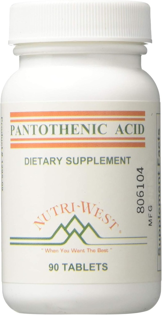 Nutri- Barat-Pantothenic Acid 90 Tablet