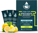 Sugar Free Electrolite Powder Drink Mix dengan 15 Micronutrients, Pemulihan Aktif dan Hidration untuk Olahraga, Hiking, dan Gaya Hidup Aktif, Tidak Calorie, Flavors Buatan, Keto - 8 Pack