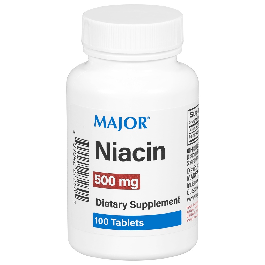 Mayor Niavin 500mg - Tambahan Dieter - 100 tablet