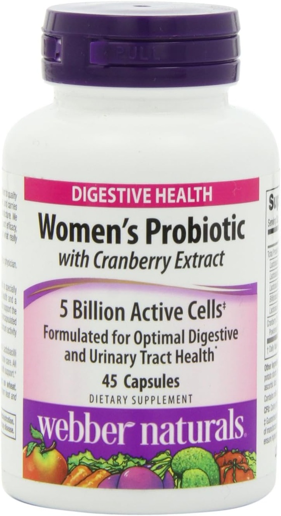 Webber Probiotic Chasiles, 45 Count