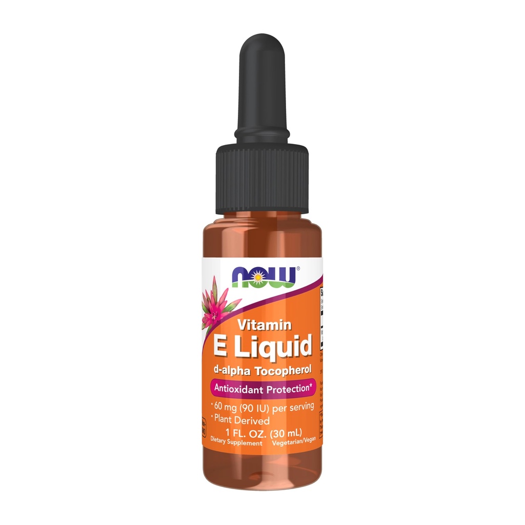 Sekarang Makanan Suplemen, Vitamin E Liquid Alam (D-Alpha Tokopherol), Perlindungan Antioksidant *, 1-Ounce