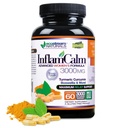 Formula 3000 InflamCtle Perempuan Lanjutan dengan Turmeric, Curcumin, Enzymes dan Boswellia. Vegetarian, Gluten Free - (Packaging May Vary)