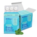 NeuroGum Energy & Focus Gum (54 Count- 6 Pack, Peppermint) 14; 40mg Natural Caffeine + L-Theanine + Vitamin B12 & B6 + Xylitol 124; Sugar Free Nootropic Cognitive Brain Performance Suplemen