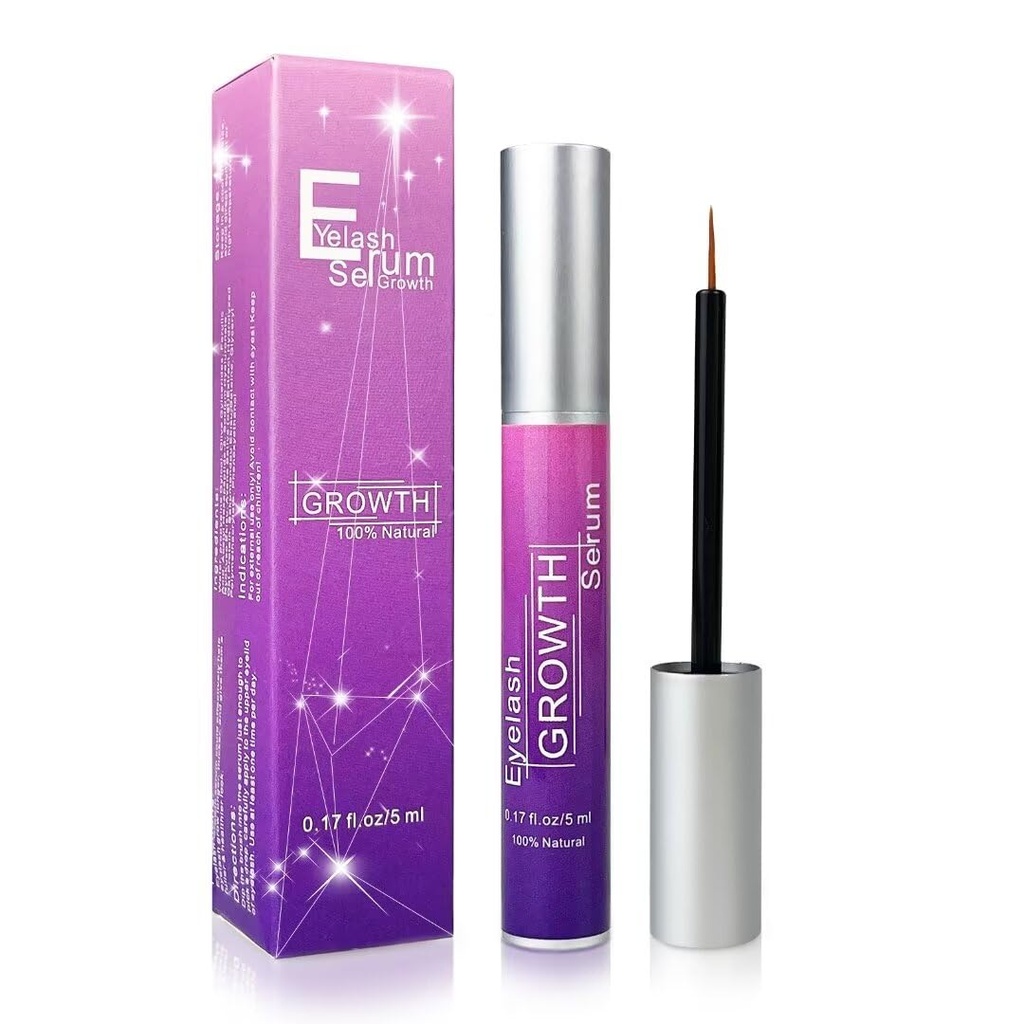 Eyelash Growth Serum - Eyelash Mengaktifkan Serum Untuk Lash dan Blow Natural Eyelash Enhancer Serum Peraking dan Lenting Mascara Set Lash Serum untuk Pertumbuhan Eyelash