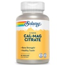 Solaray Calcium Magnesium Citrate 1000mg 1: 1 Rasio, Suplemen Bone Power, Muscle, Nervous System dan Bone Health Dukungan, yang disediakan untuk Absorpsi Tinggi, Gangguan Lembut, 15 Hamba, 90 VexCaps