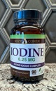 Suzy Cohen Idedine Complex Suplement - 6.25mg Iodin & Iodide Blend - 90 Vegetarian Capsules untuk Dukungan Dietary