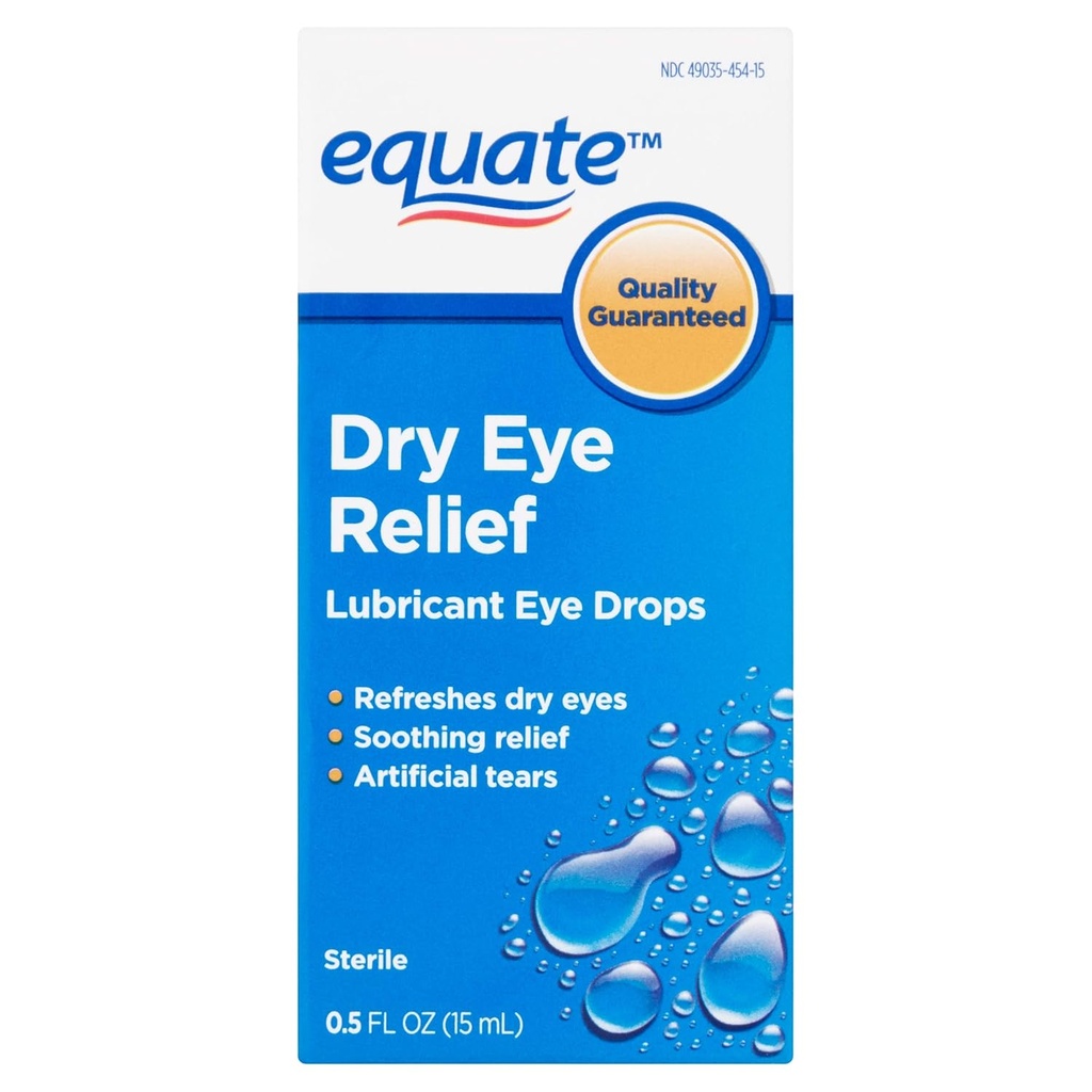 Sama dengan: Sterile Artificial Tears Lubricant Eye Drops, .5 ifl oz