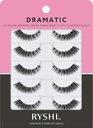 Ryshi palsu dengan 5 pairs, Dramatic Look with Self-adhesive and Reconable Lash Set, Enhance Natural Beauty for Extra Volume