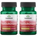 Swanson Nattokinase 2000 Fibryoolytic Unit 100 milligram 30 Capsules Enzyme (2 Pack)
