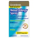 GoodSense Multi- Symptom Nasal Allergy Spray, Triamcinolone Acetonide Nasal Allergy Spray, 55 mcg per semprotan, 0.57 Fluid Ounces