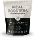 Savory White Cheddar Protein Powder - 16g High Protein Meal Enhancer for Cooking - Keto Friendly, Gut & Joint Dupport - Collagen Peptides