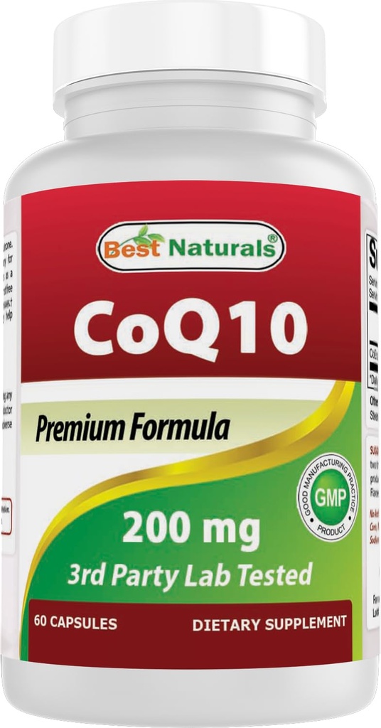 Terbaik COQ10 200 mg, 60 Capsules
